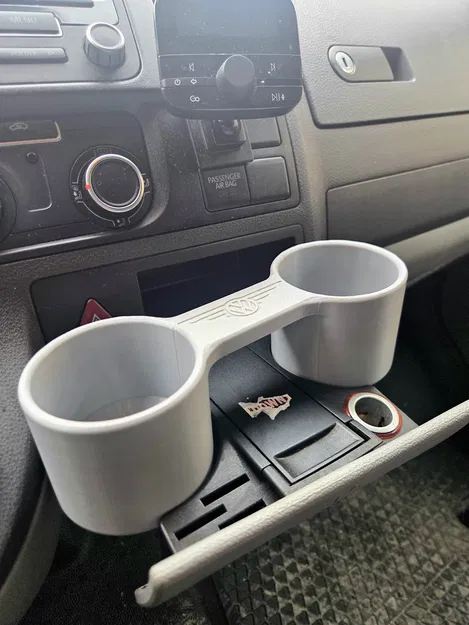 Giá đỡ cốc thay thế cho VW T5 (Caravelle, Transporter, Multivan) - Image 2