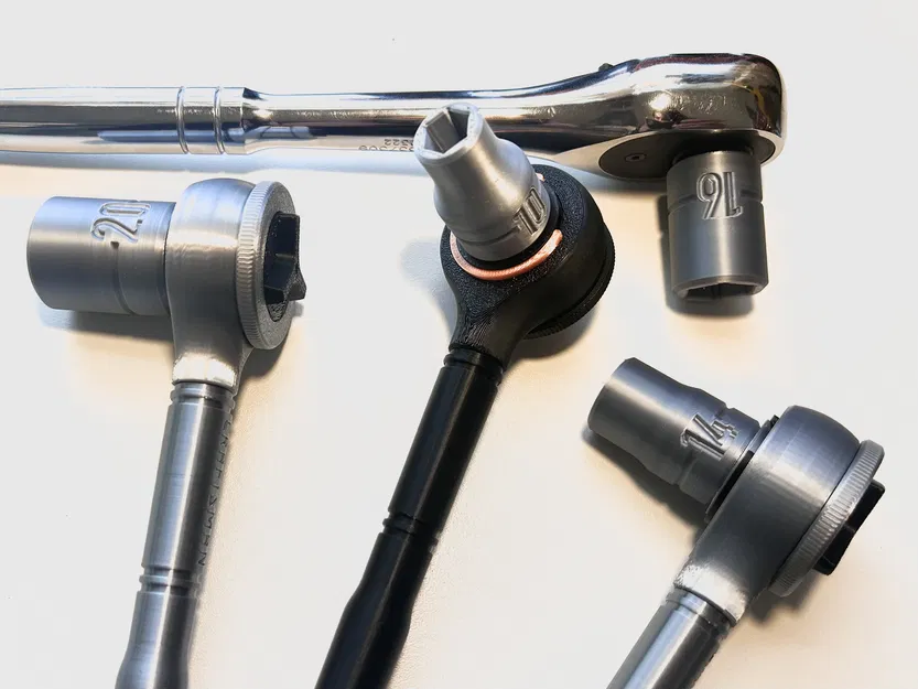 Mô hình cờ lê đầu tròn 1/2" Craftsman - Image 4