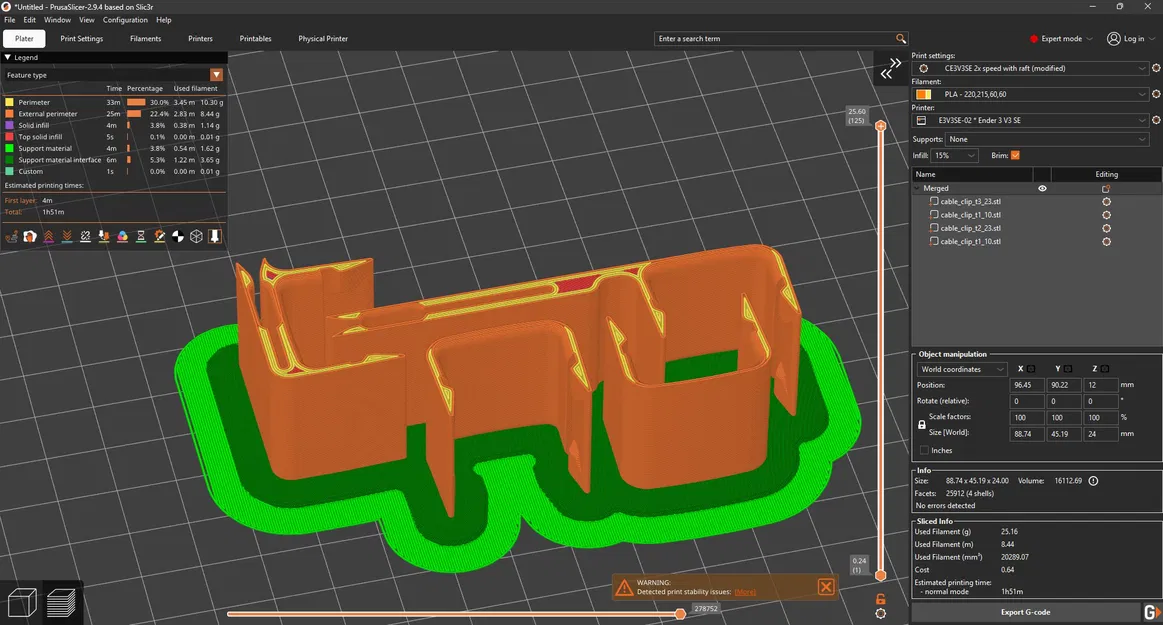 Giá đỡ Webcam gắn trục X cho Creality Ender 3 V3 SE/KE - Image 8