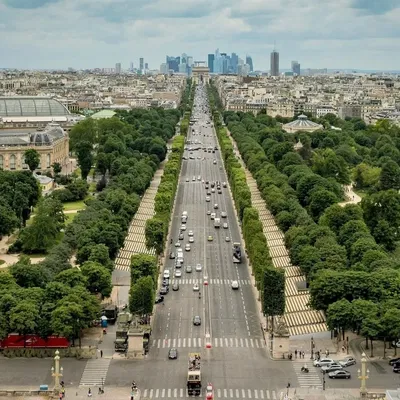 Mô hình bản đồ 3D Đại lộ Champs-Élysées (Pháp)