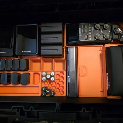 Hộp Đựng Zoom H6 Handy Recorder Hệ Gridfinity