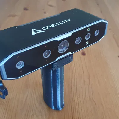 Tay cầm thiết kế riêng cho máy quét Creality Otter