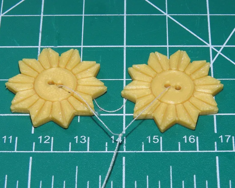 Cúc áo hình mặt trời (Sun Button) - Image 1