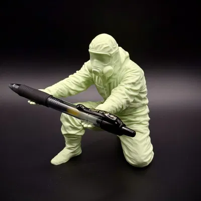 Ống cắm bút Hazmat cực chất để bàn!