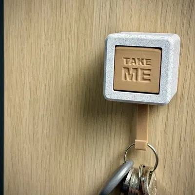 Móc Treo Chìa Khóa Thông Minh Tự Xoay