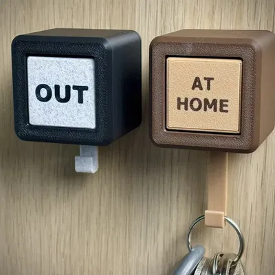 Móc Treo Chìa Khóa Thông Minh Tự Xoay