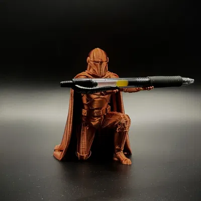 Mô hình đế cắm bút Mandalorian 3D!