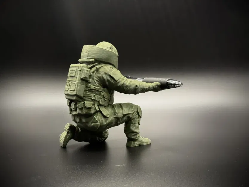 Ống cắm bút 3D hình đội rà phá bom mìn cực ngầu! - Image 2