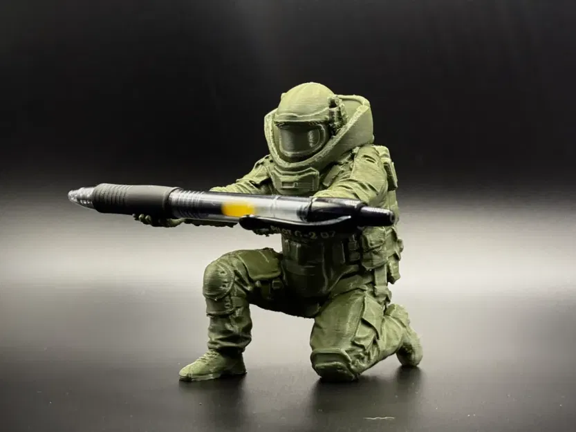 Ống cắm bút 3D hình đội rà phá bom mìn cực ngầu! - Image 4