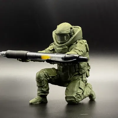 Ống cắm bút 3D hình đội rà phá bom mìn cực ngầu!