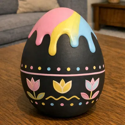 Trứng Phục Sinh phong cách Goth trong cơn khủng hoảng đường