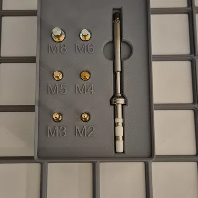 Khay lưu trữ Gridfinity cho bộ đầu hàn nhiệt TS100 & TS101