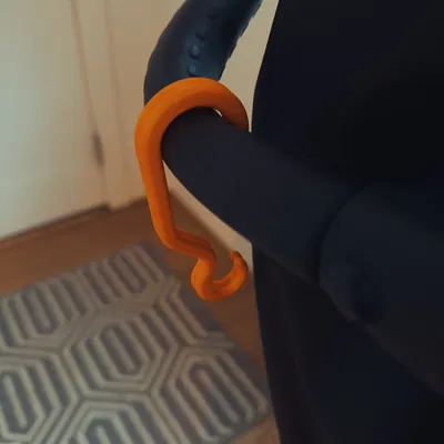 Móc Treo Đồ Xe Đẩy Em Bé (Stroller Hook) - Phụ Kiện 3D Tiện Lợi