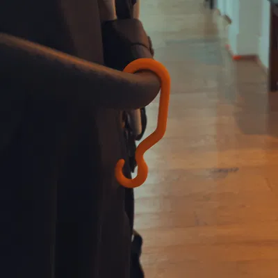 Móc Treo Đồ Xe Đẩy Em Bé (Stroller Hook) - Phụ Kiện 3D Tiện Lợi