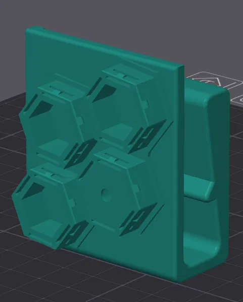 Giá treo bao da We The People cho Honeycomb Storage Wall (kiểu bắt vít, HSW dọc) - Image 1