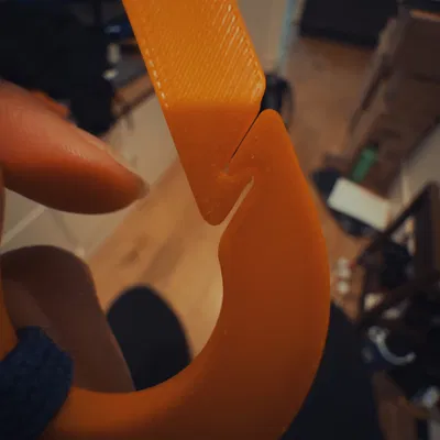 Móc khóa Carabiner in 3D tiện lợi, nhỏ gọn