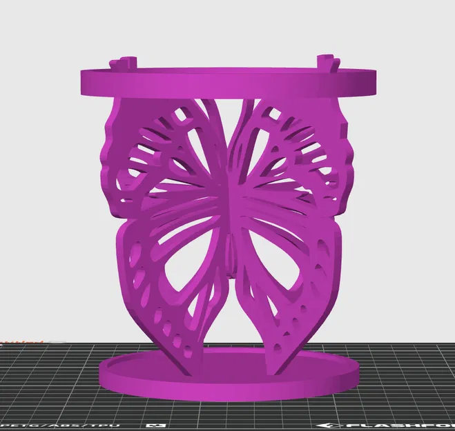 Đế nến hình cánh bướm cho nến hũ tròn từ 14-22 OZ - Image 3