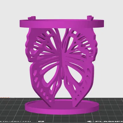 Đế nến hình cánh bướm cho nến hũ tròn từ 14-22 OZ