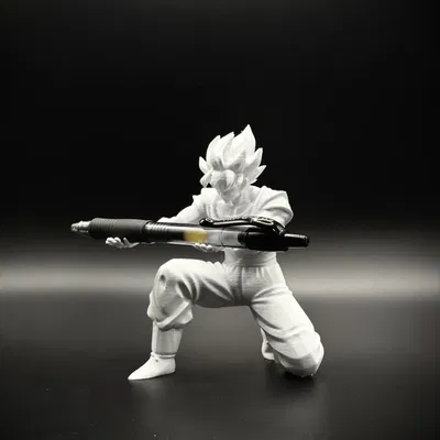 Mô hình Goku giữ bút 3D cực chất!
