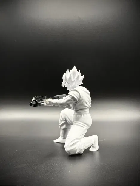 Mô hình Goku giữ bút 3D cực chất! - Image 4