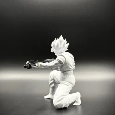 Mô hình Goku giữ bút 3D cực chất!