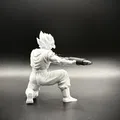 Mô hình Goku giữ bút 3D cực chất! - Thumbnail 5
