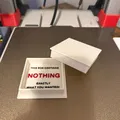 Nothing Box Prank - Hộp Quà Hài Hước Độc Đáo In 3D - Thumbnail 1