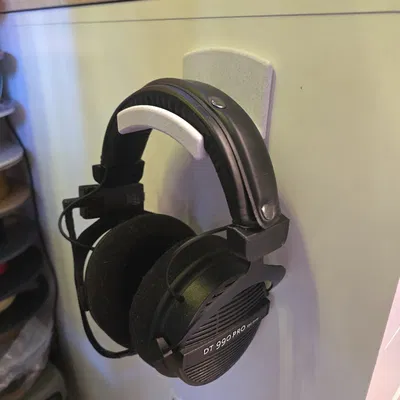 Móc treo tai nghe gắn tường tối giản - In 3D siêu bền và gọn gàng