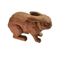 Mô hình thỏ ngồi (Crouching Hare Figurine) - Thumbnail 2