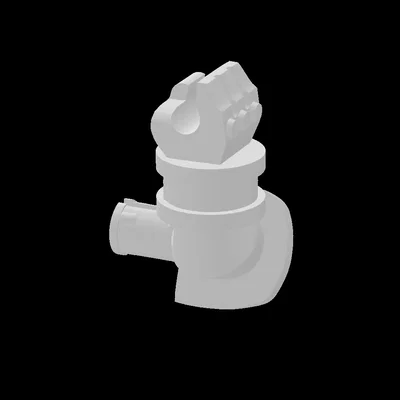 Mô hình tay giáp trái Nexo Knights Axl tương thích Lego (3D Print)