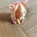 Mô hình chú heo con Chibi (Cute Chibi Piglet) in 3D dễ thương - Thumbnail 2