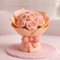 Mô hình 3D bó hoa hồng Sweet Blush Bouquet trang trí cực xinh - Thumbnail 1