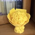 Mô hình 3D bó hoa hồng Sweet Blush Bouquet trang trí cực xinh - Thumbnail 2