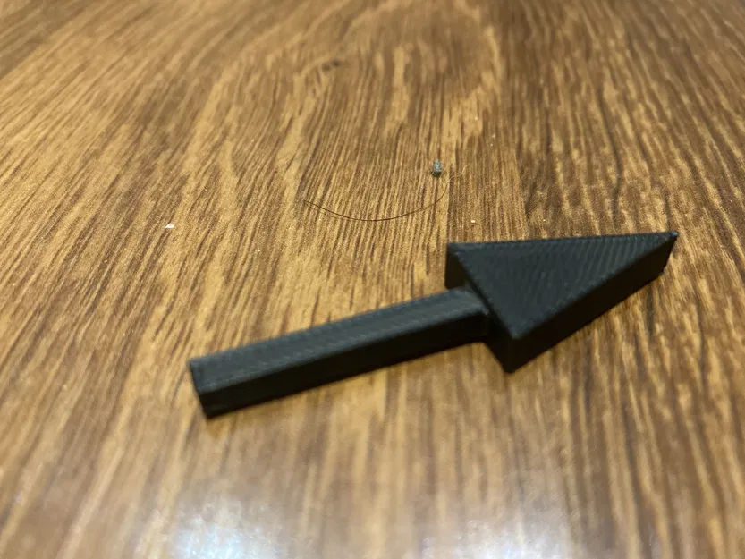 Mô hình mũi tên mini (tini spear) in 3D đơn giản đẹp mắt - Image 1