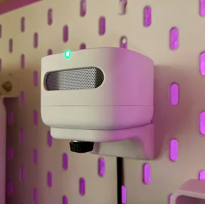 Giá treo Ikea Skadis cho Amazon Smart Air Quality Monitor