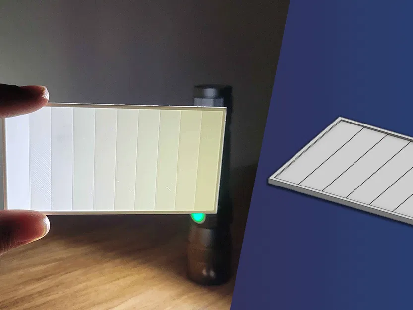 Mô hình kiểm tra độ xuyên sáng 3D (Light Transmission Test) - Image 1