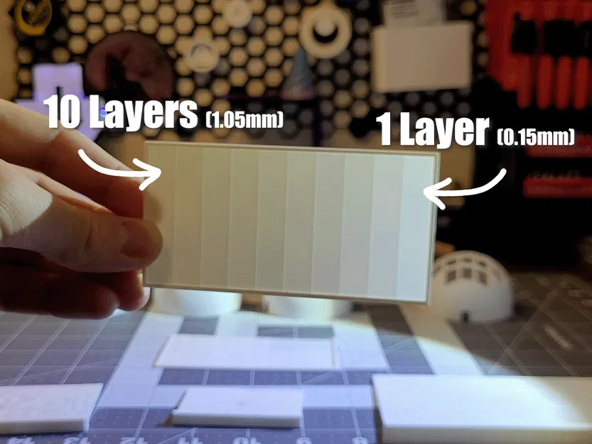 Mô hình kiểm tra độ xuyên sáng 3D (Light Transmission Test) - Image 2