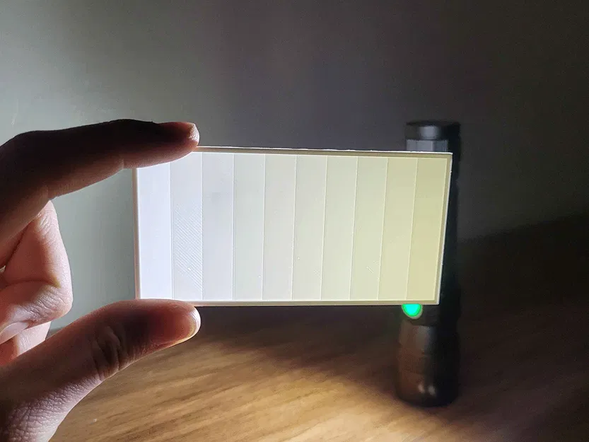 Mô hình kiểm tra độ xuyên sáng 3D (Light Transmission Test) - Image 3