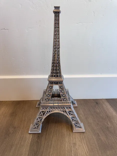 Mô hình tháp Eiffel lắp ghép - Phù hợp mọi loại máy in 3D - Image 1