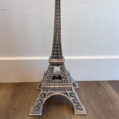 Mô hình tháp Eiffel lắp ghép - Phù hợp mọi loại máy in 3D