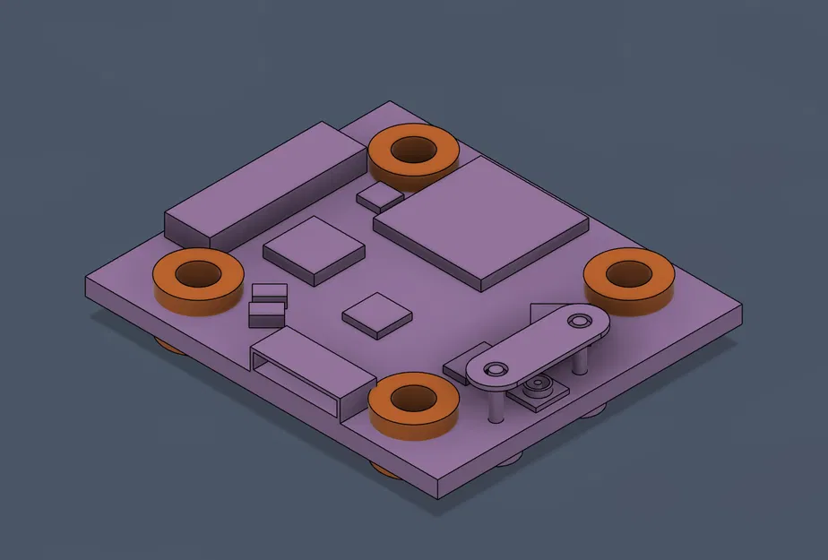 Mô hình tham chiếu Hdzero Race v3 cho thiết kế phụ kiện FPV - Image 1