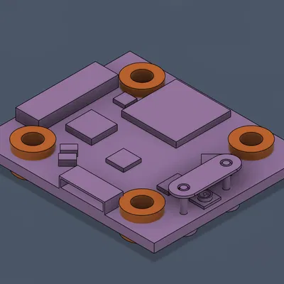 Mô hình tham chiếu Hdzero Race v3 cho thiết kế phụ kiện FPV