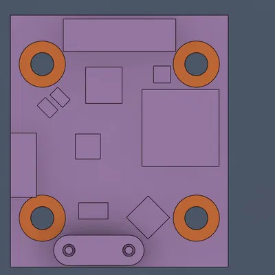 Mô hình tham chiếu Hdzero Race v3 cho thiết kế phụ kiện FPV