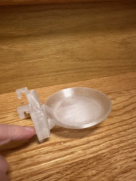 Giá đỡ Amazon Echo Dot (Gen 4/5) cho bảng IKEA Skadis (Bản trong suốt) - Image 4