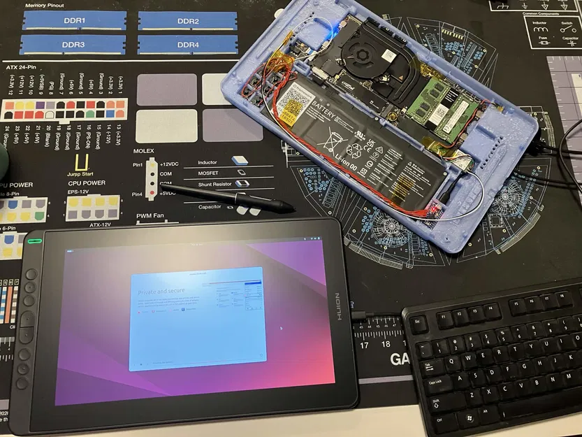 Framework Huion Pen Tablet Case - Image 1