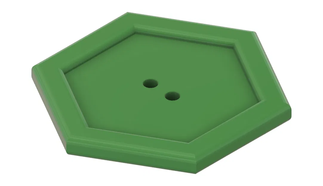 Nút áo hình lục giác (Hex Button) - Image 4