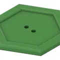 Nút áo hình lục giác (Hex Button) - Thumbnail 4