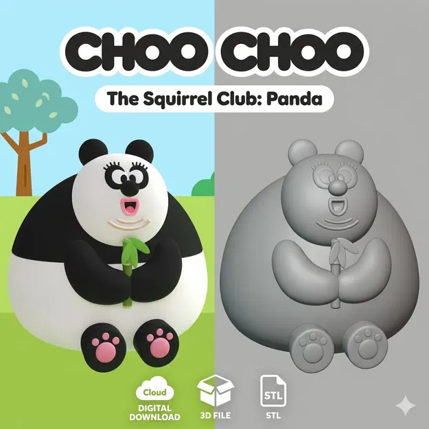 Mô hình 3D ChooChoo - Hey Duggee - Image 1