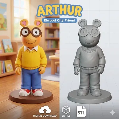 Mô hình 3D Arthur!