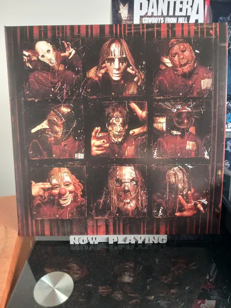 “Now Playing Vinyl Stand – Metal Font Edition” - Image 2